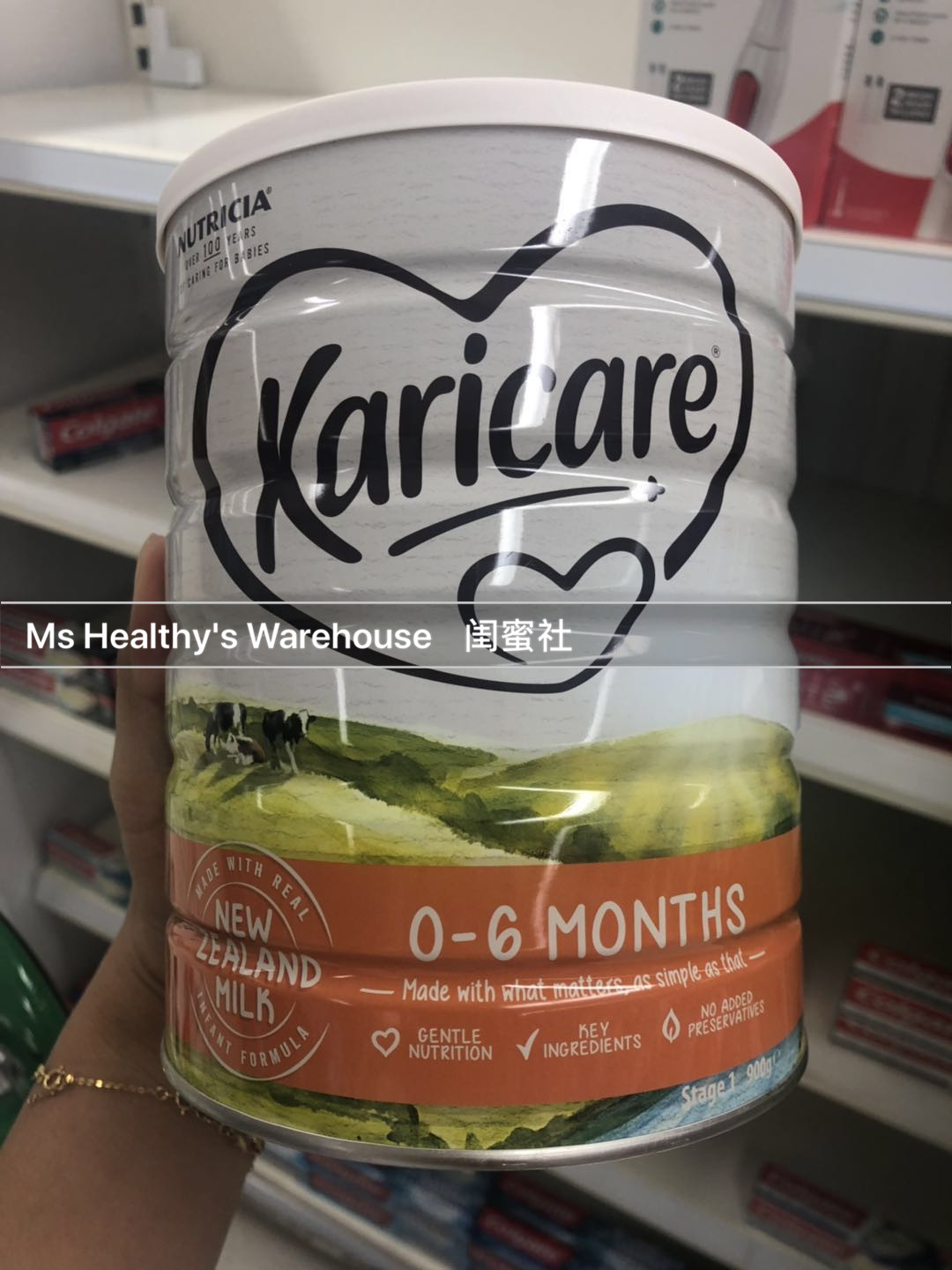 Karicare可瑞康牛奶粉1段_01